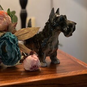 Scottish Terrier Dog Figurine Vintage 1950 Japan